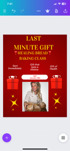 Healing Bread Class